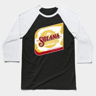 Solana Beer Label Baseball T-Shirt